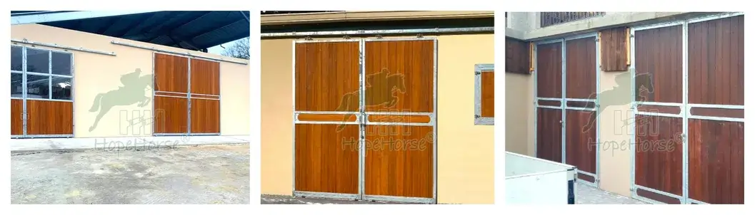 Cửa chuồng ngựa chất lượng cao, làm từ thép mạ kẽm châu Âu với giá hấp dẫn hình ảnh 18-description
