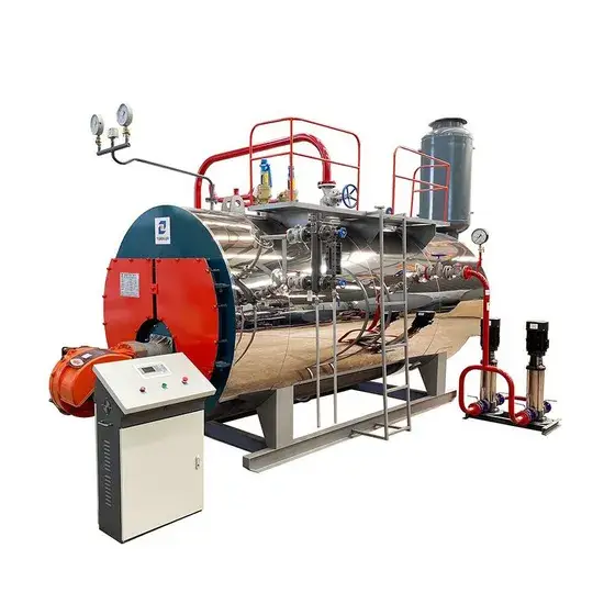 Nồi hơi hơi nước gas chất lượng, dung tích từ 1 đến 15 tấn cho xưởng sản xuất gạo hình ảnh 1-description
