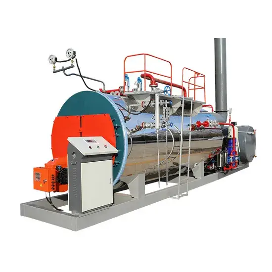 Nồi hơi hơi nước gas chất lượng, dung tích từ 1 đến 15 tấn cho xưởng sản xuất gạo