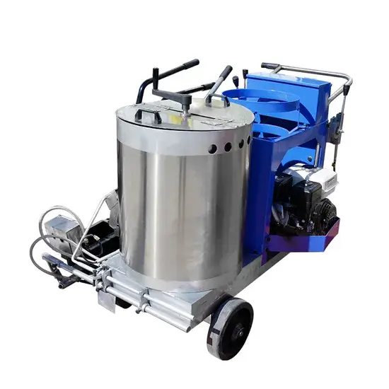 Máy đánh dấu đường RF-655 sử dụng công nghệ nóng chảy tự hành