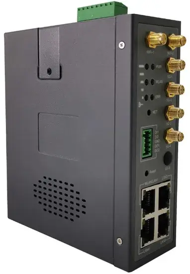 Bộ định tuyến WiFi công nghiệp hỗ trợ RS232, RS485, GPS, VPN và 5G băng tần kép di động hình ảnh 1-description