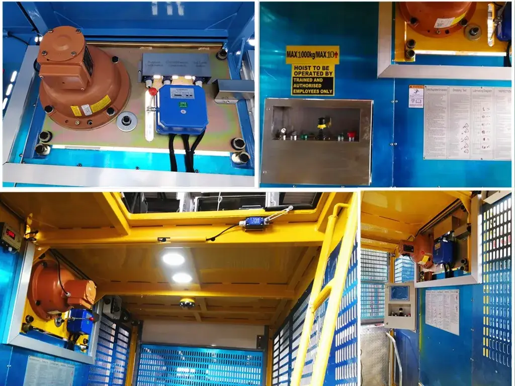 Phần lắp ráp bánh răng cho cột thang máy xây dựng: Giải pháp hiệu quả hình ảnh 33-description