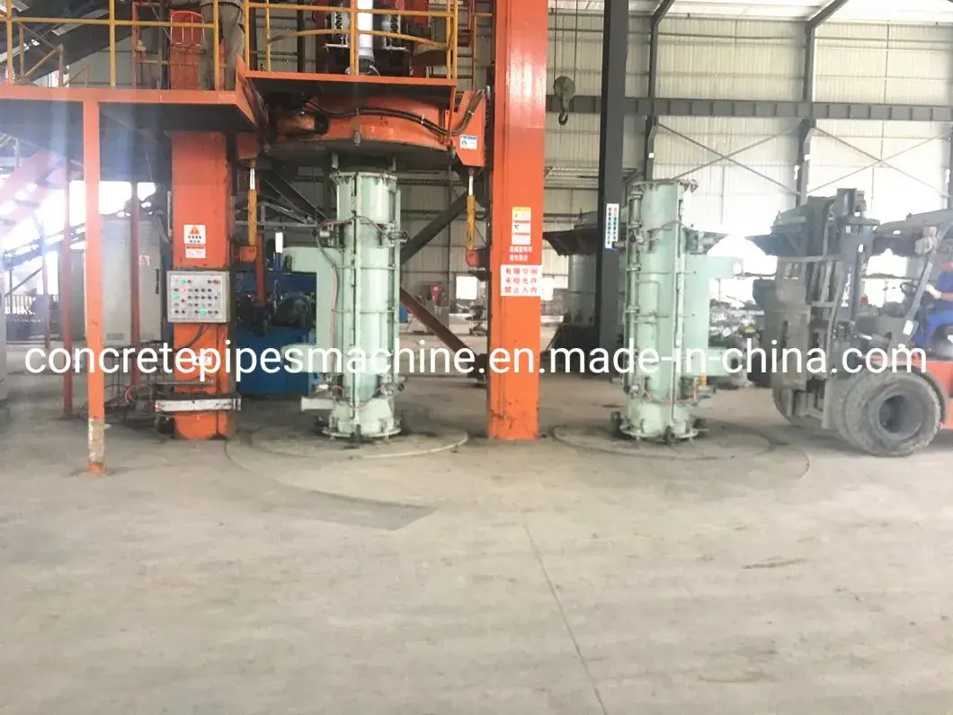 Máy sản xuất ống nước bê tông cốt thép hai ống tự động Rcp áp lực hướng tâm - Giải pháp hiệu quả cho công trình thoát nước hình ảnh 13-description