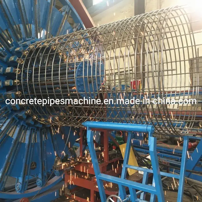 Máy sản xuất ống nước bê tông cốt thép hai ống tự động Rcp áp lực hướng tâm - Giải pháp hiệu quả cho công trình thoát nước