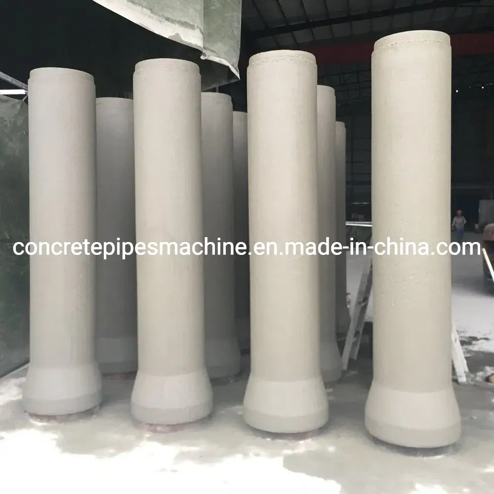 Máy sản xuất ống nước bê tông cốt thép hai ống tự động Rcp áp lực hướng tâm - Giải pháp hiệu quả cho công trình thoát nước