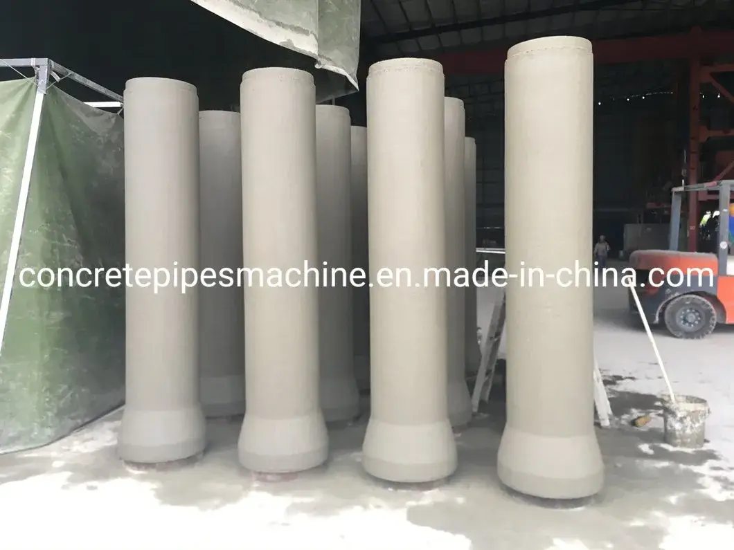 Máy sản xuất ống nước bê tông cốt thép hai ống tự động Rcp áp lực hướng tâm - Giải pháp hiệu quả cho công trình thoát nước hình ảnh 17-description
