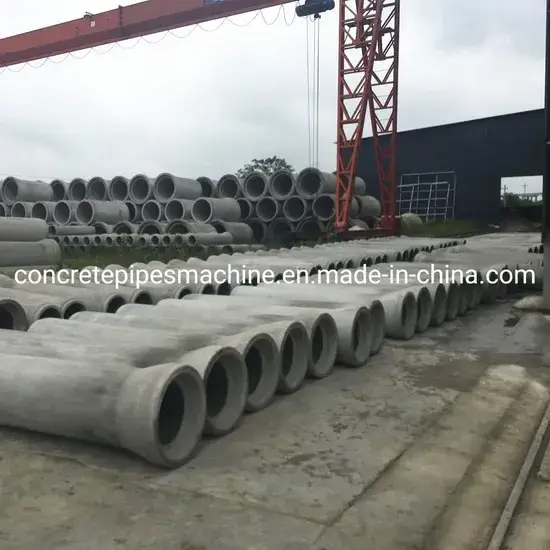 Máy sản xuất ống nước bê tông cốt thép hai ống tự động Rcp áp lực hướng tâm - Giải pháp hiệu quả cho công trình thoát nước
