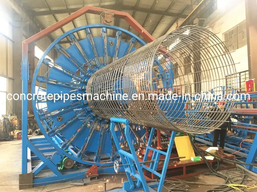 Máy sản xuất ống nước bê tông cốt thép hai ống tự động Rcp áp lực hướng tâm - Giải pháp hiệu quả cho công trình thoát nước hình ảnh 20-description