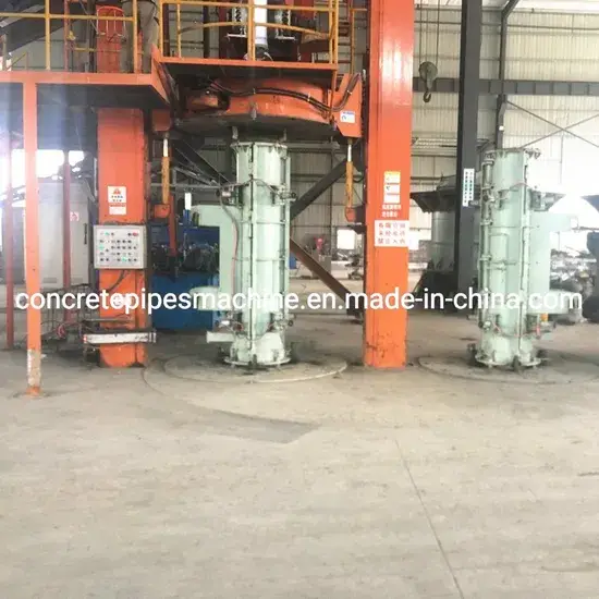 Máy sản xuất ống nước bê tông cốt thép hai ống tự động Rcp áp lực hướng tâm - Giải pháp hiệu quả cho công trình thoát nước