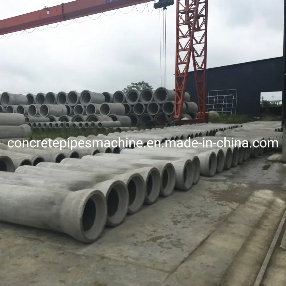 Máy sản xuất ống nước bê tông cốt thép hai ống tự động Rcp áp lực hướng tâm - Giải pháp hiệu quả cho công trình thoát nước