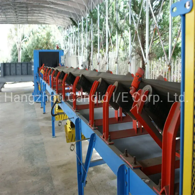 Băng tải di động với chức năng xếp chồng theo chiều radial và điều chỉnh góc thông minh