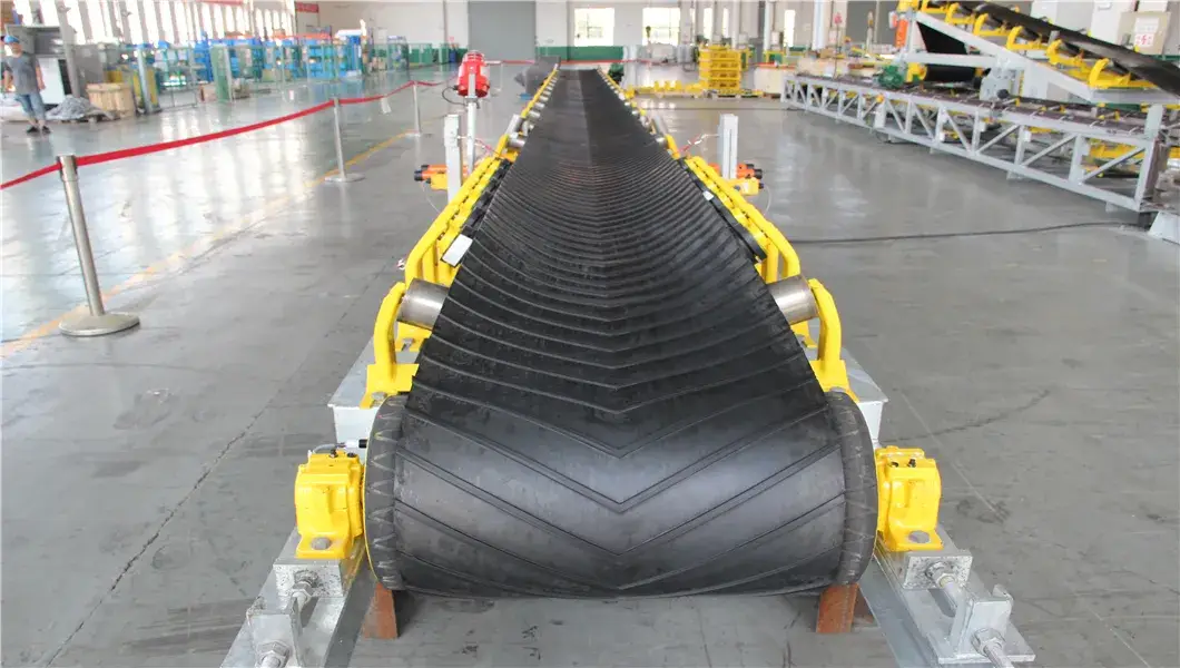 Băng tải di động với chức năng xếp chồng theo chiều radial và điều chỉnh góc thông minh hình ảnh 14-description