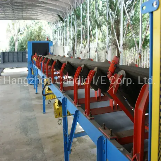 Băng tải di động với chức năng xếp chồng theo chiều radial và điều chỉnh góc thông minh
