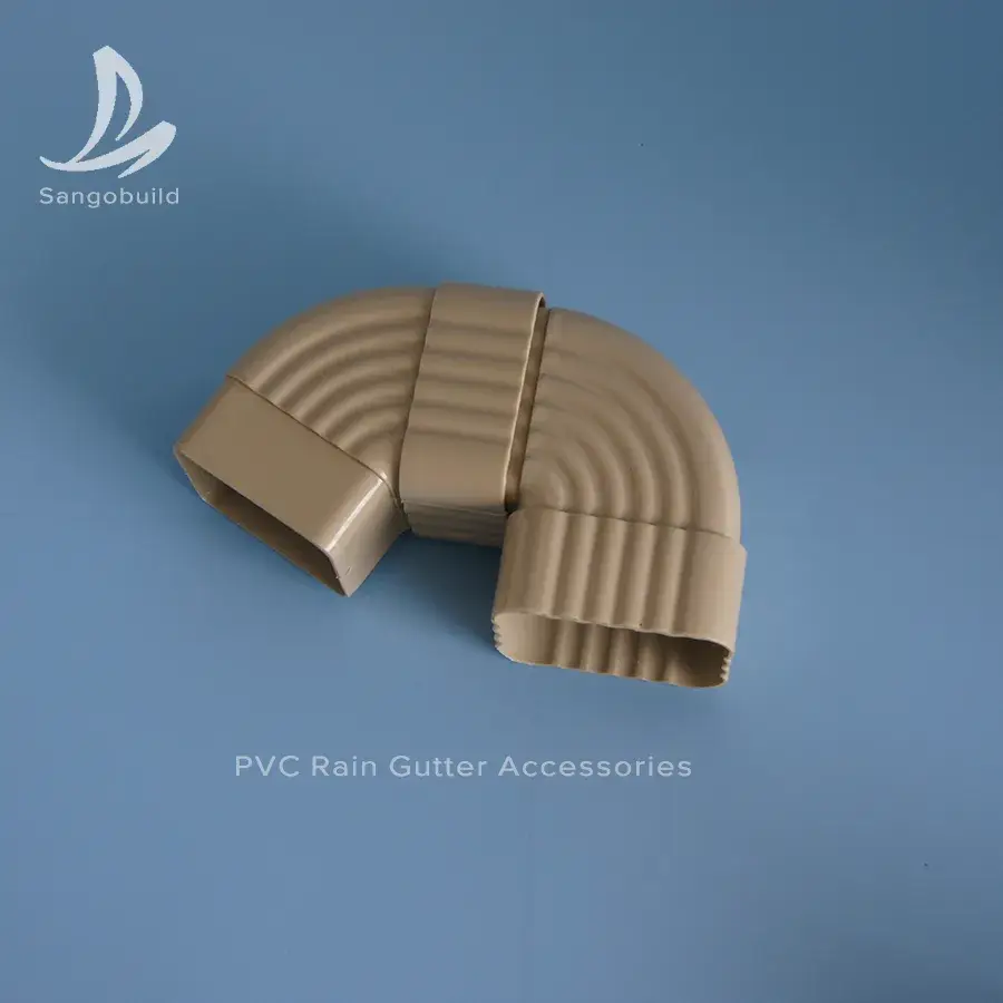 Bộ sản phẩm máng xối PVC và phụ kiện thoát nước đa dạng