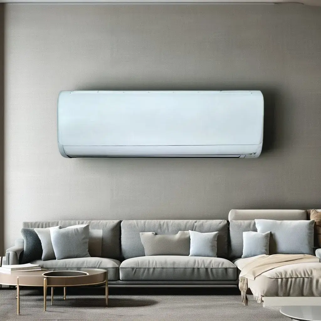 Thiết bị làm lạnh nhanh chóng và làm nóng bằng nước, Máy điều hòa không khí 2p treo tường cao