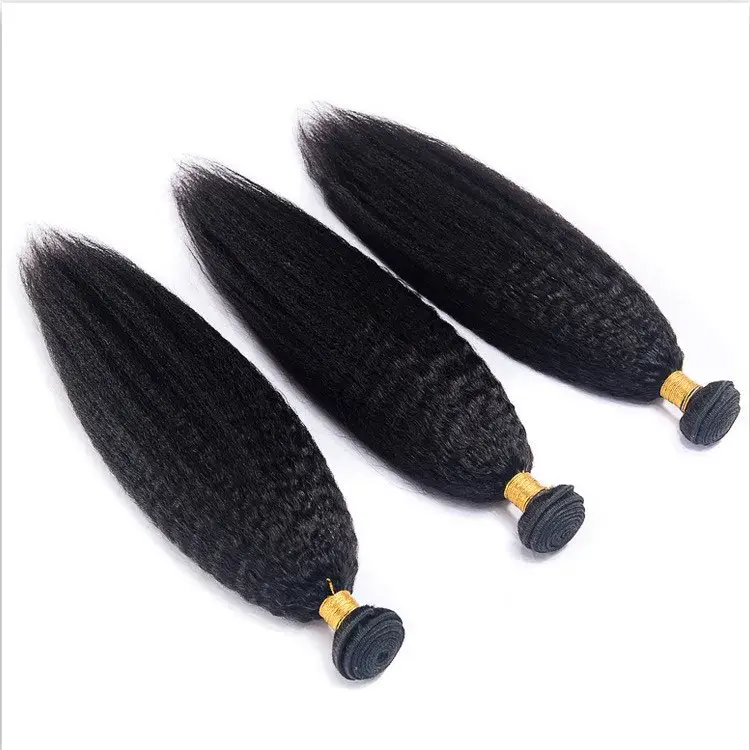 Bán Sỉ Bó Tóc Nhân Tạo Yaki Thẳng Rebecca 100% Tóc Virgin Remy Brazil và Bó Tóc Dệt Ấn Độ hình ảnh 15-description