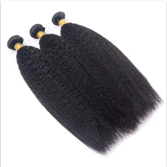 Bán Sỉ Bó Tóc Nhân Tạo Yaki Thẳng Rebecca 100% Tóc Virgin Remy Brazil và Bó Tóc Dệt Ấn Độ