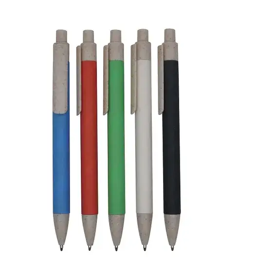 Bút bi có thiết kế độc đáo với logo cá nhân, làm từ giấy tái chế để quảng bá sản phẩm hình ảnh 1-description