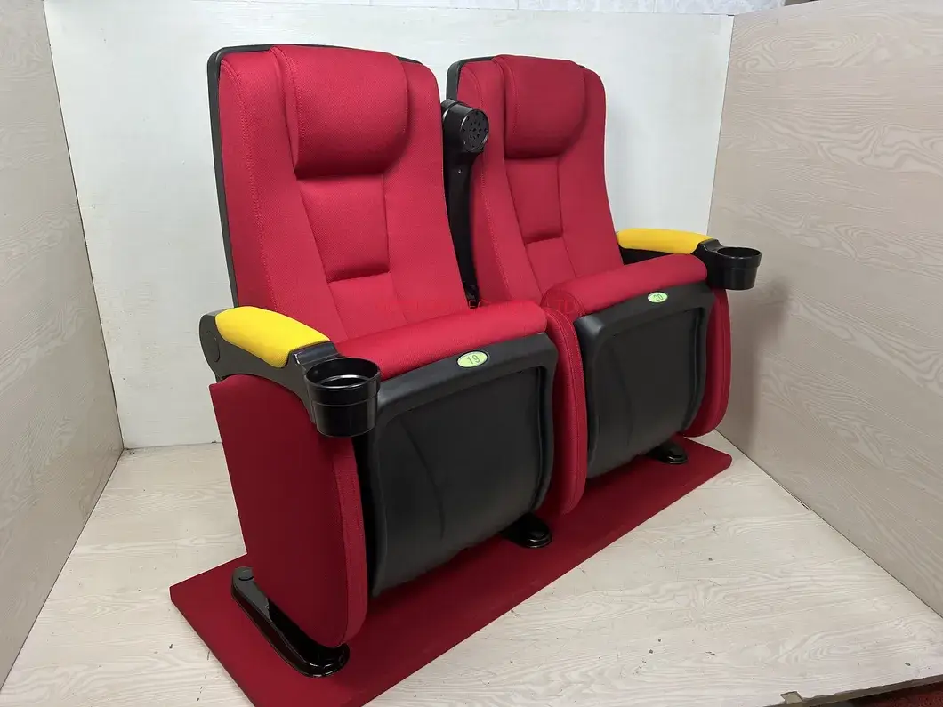 Rạp chiếu phim tại nhà: Ghế ngồi rạp hát đỏ sang trọng mới nhất hình ảnh 17-description