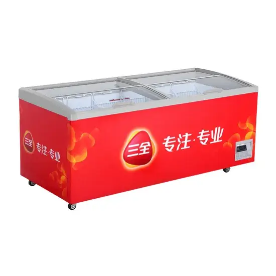 Kệ Lạnh Topping Có Nắp Kính - Bảo Vệ Kem Trong Tủ Đông