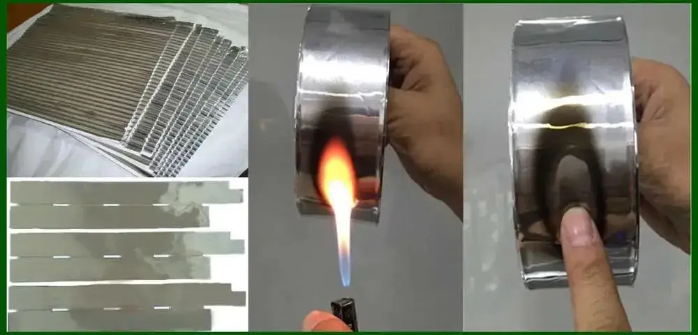 Băng keo dán nhôm cho điều hòa không khí và tủ lạnh - Sản phẩm của Yousan Pack với độ dày 0.018-0.1 hình ảnh 14-description