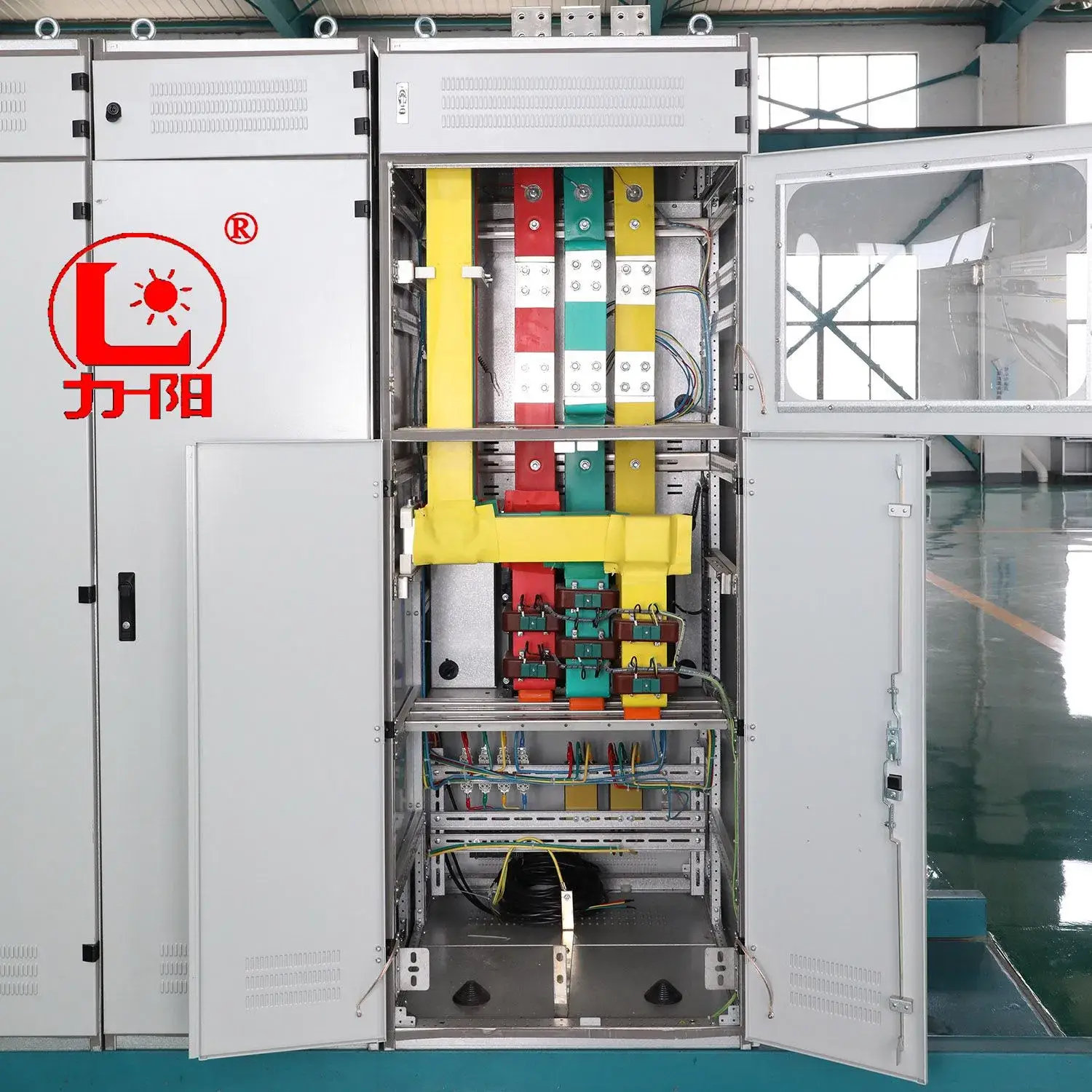 Bảng phân phối điện gỗ Liyang DC tháo rời, chuyển đổi điện áp thấp