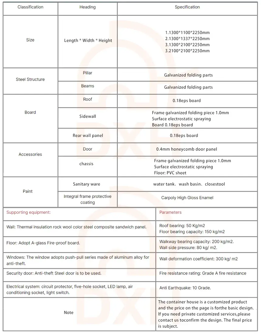 Nhà vệ sinh di động tiện ích cho tòa nhà sự kiện và công cộng hình ảnh 13-description