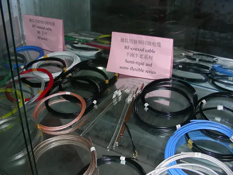 Cáp đồng trục Rg393 bọc bạc cách điện PTFE - Sản phẩm chất lượng cao