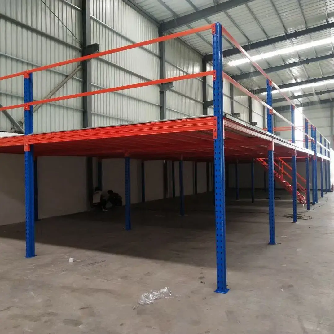 Giá đỡ mezzanine thép tối ưu không gian lưu trữ đa năng vững chắc và bền bỉ