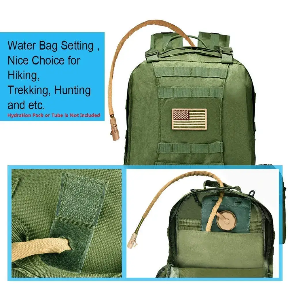 Ba lô Molle chiến thuật với khả năng mở rộng linh hoạt hình ảnh 16-description