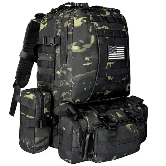 Ba lô Molle chiến thuật với khả năng mở rộng linh hoạt