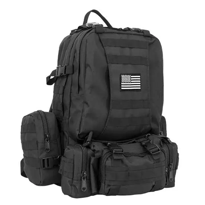 Ba lô Molle chiến thuật với khả năng mở rộng linh hoạt