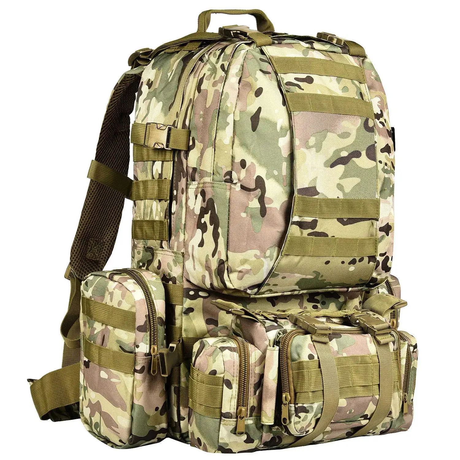 Ba lô Molle chiến thuật với khả năng mở rộng linh hoạt