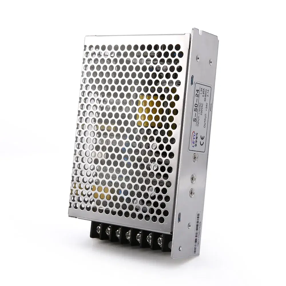 Bộ nguồn chuyển đổi điện AC sang DC S-50-24, sản phẩm chất lượng từ nhà sản xuất Trung Quốc
