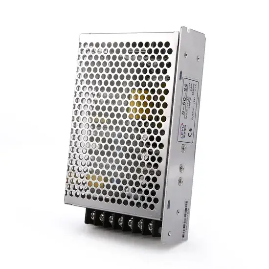 Bộ nguồn chuyển đổi điện AC sang DC S-50-24, sản phẩm chất lượng từ nhà sản xuất Trung Quốc