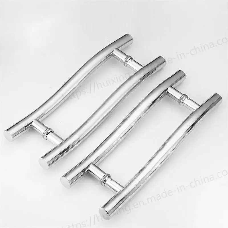 Tay nắm cửa kính cường lực hình S bằng thép không gỉ hai mặt: lựa chọn an toàn và đẹp mắt cho ngôi nhà