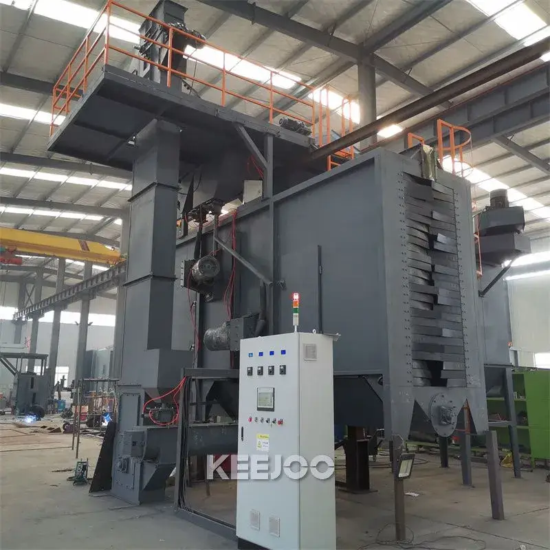 Thiết bị phun cát SA3.0 giúp làm sạch vành xe nhôm hình catenary