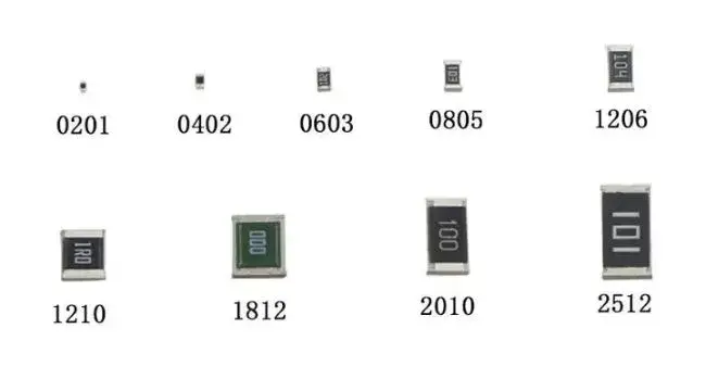 Điện trở SMD: Các loại 0603, 0805, 1206, 1210, 1812, 2010, 2512 từ 1r-1m, độ chính xác 1% 5% hình ảnh 13-description