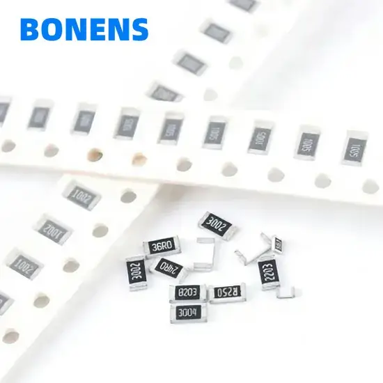Điện trở SMD: Các loại 0603, 0805, 1206, 1210, 1812, 2010, 2512 từ 1r-1m, độ chính xác 1% 5%