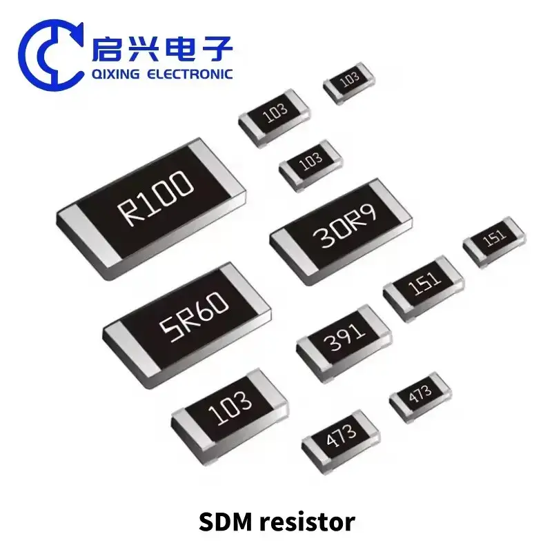Điện trở SMD: Các loại 0603, 0805, 1206, 1210, 1812, 2010, 2512 từ 1r-1m, độ chính xác 1% 5%