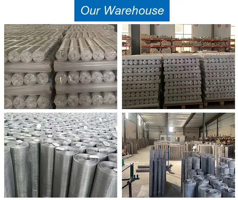 Lưới lọc thép không gỉ SS304 SS316 Hà Lan dạng vuông cho công tác sàng lọc hình ảnh 17-description