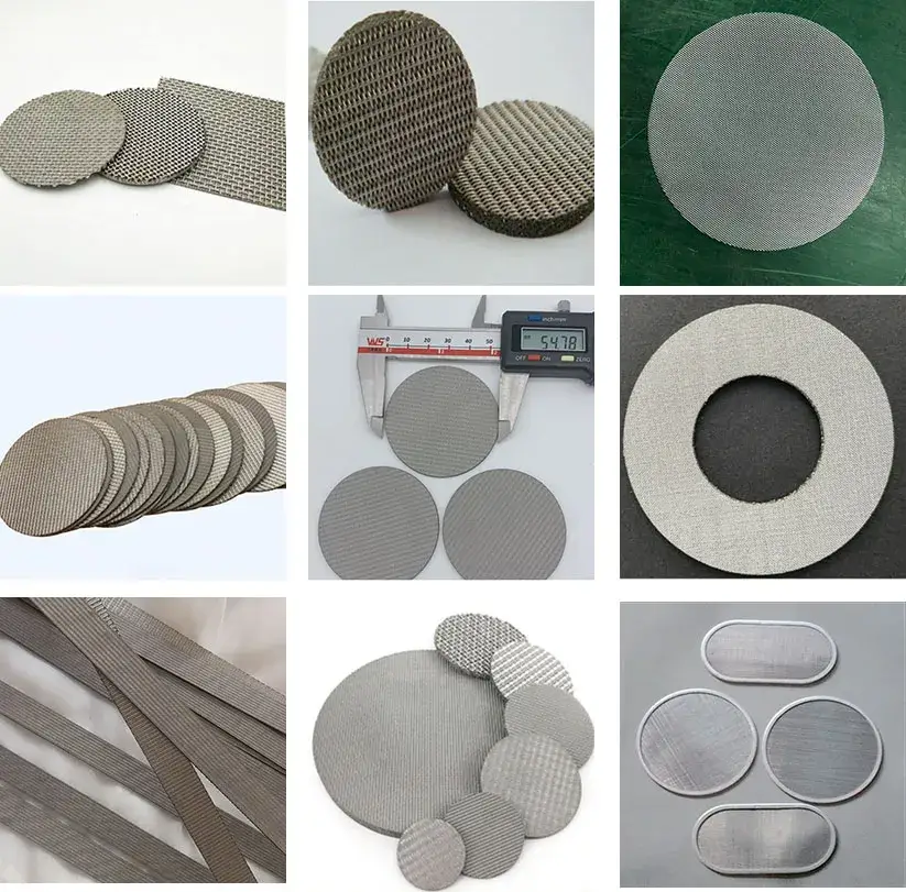 Lưới lọc thép không gỉ SS304 SS316 Hà Lan dạng vuông cho công tác sàng lọc hình ảnh 22-description