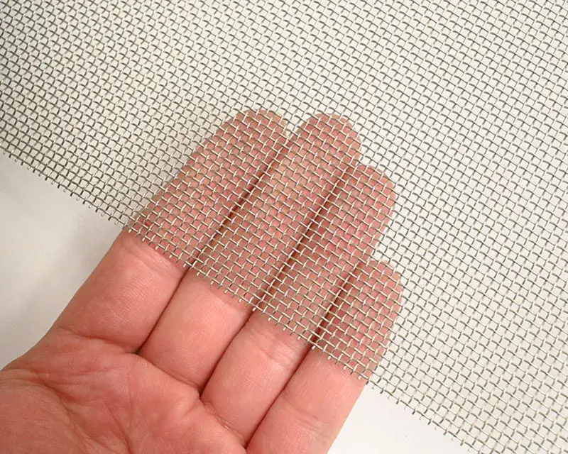 Lưới lọc thép không gỉ SS304 SS316 Hà Lan dạng vuông cho công tác sàng lọc hình ảnh 14-description
