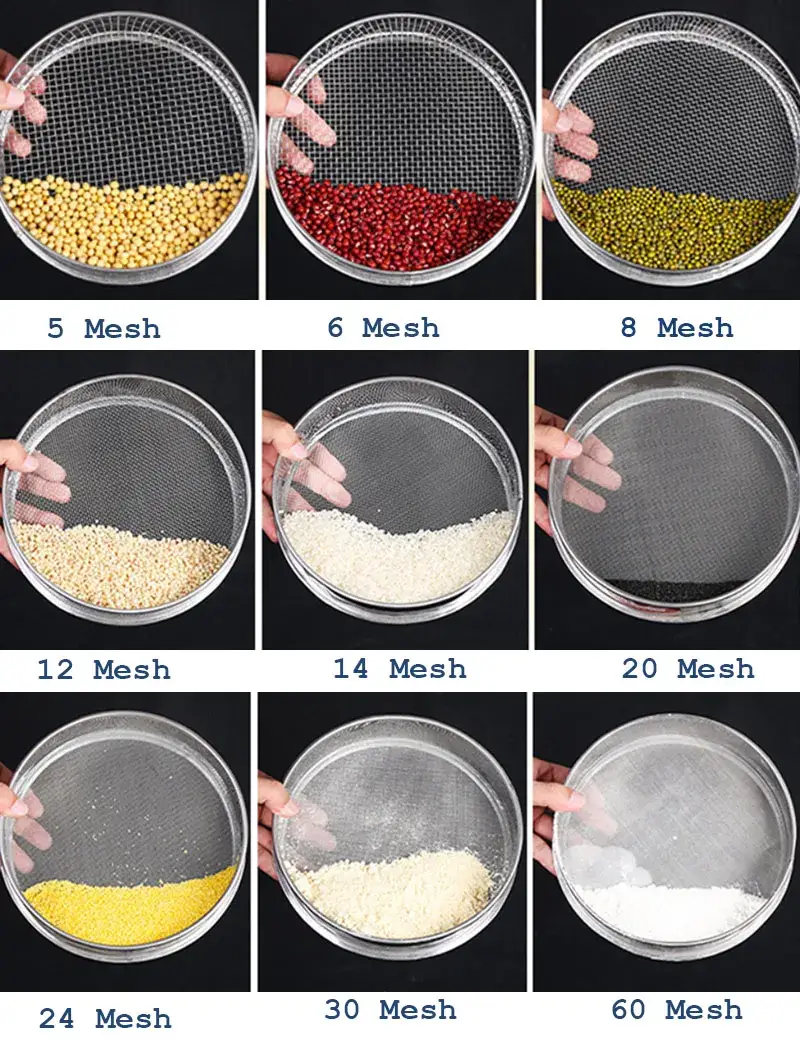 Lưới lọc thép không gỉ SS304 SS316 Hà Lan dạng vuông cho công tác sàng lọc hình ảnh 16-description