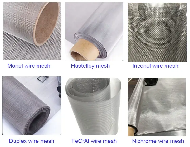Lưới lọc thép không gỉ SS304 SS316 Hà Lan dạng vuông cho công tác sàng lọc hình ảnh 21-description