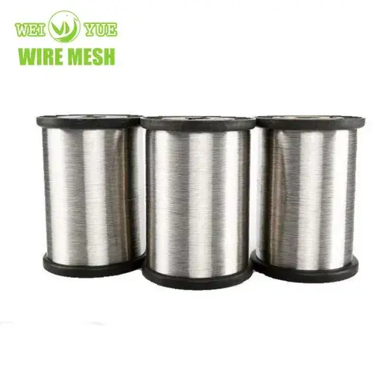 Tấm sợi dây thép không gỉ SS316L 0.04mm, phù hợp cho việc sản xuất găng tay chống cắt dệt hình ảnh 1-description