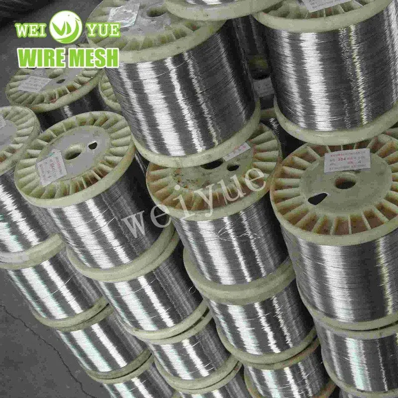 Tấm sợi dây thép không gỉ SS316L 0.04mm, phù hợp cho việc sản xuất găng tay chống cắt dệt