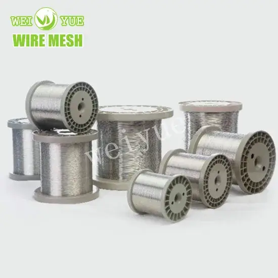 Tấm sợi dây thép không gỉ SS316L 0.04mm, phù hợp cho việc sản xuất găng tay chống cắt dệt
