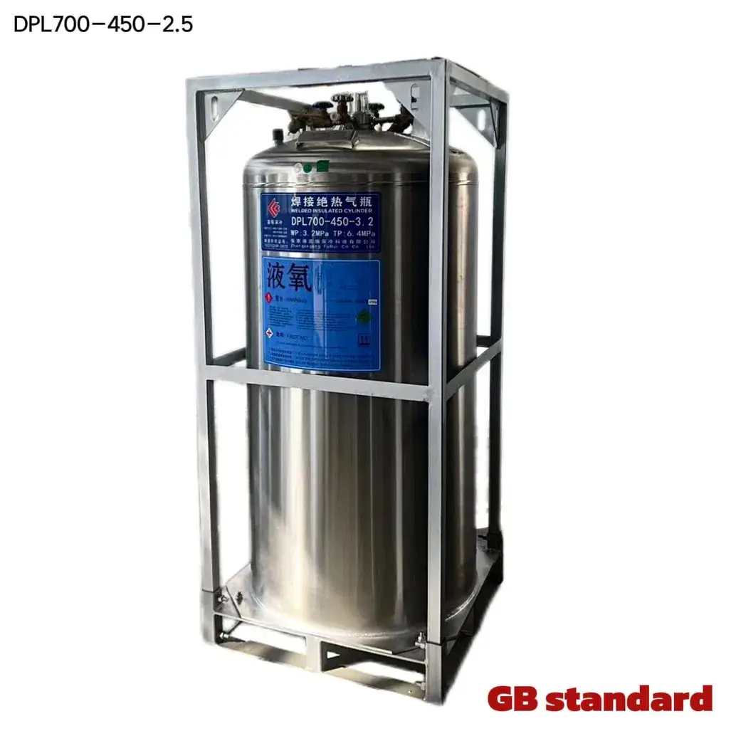Bình lỏng oxy an toàn, tiện lợi cho ứng dụng cryogenic