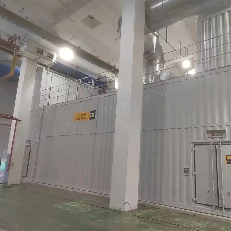 Máy phát điện khí Mwm công suất 1000kw, 1500kw, 2000kw, 1MW, 2MW, 3MW - Nhà máy Saintshine loại im lặng